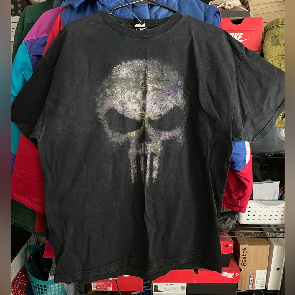 Early Y2k Marvel Punisher T Shirt size XL Mens